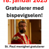 18. januar 2025: Gratulerer med bispevigselen!